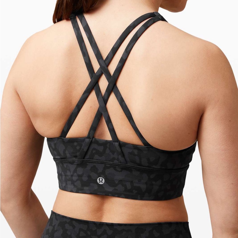 Lululemon energy high neck long line bra 4